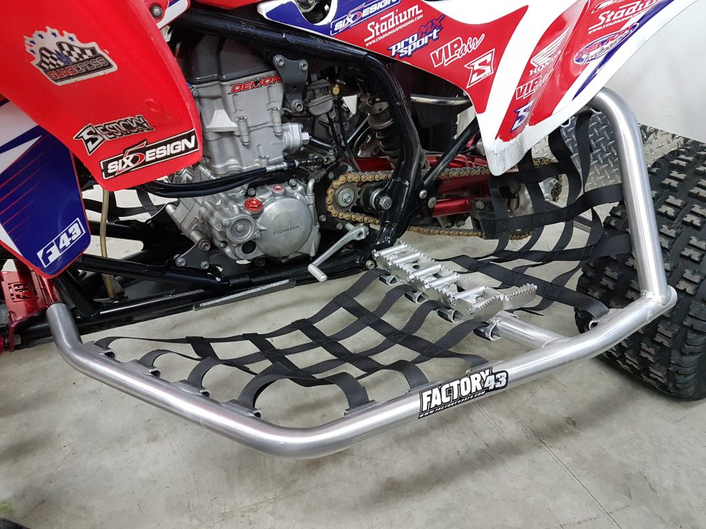 Honda TRX450R EVO nerf bars Factory 43