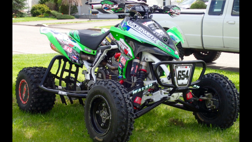 KFX450R EVO Nerf bars Factory 43