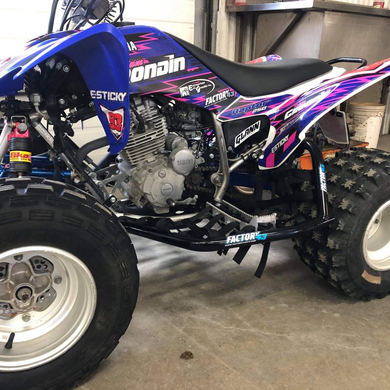 Raptor 125/250 EVO nerf bars Factory 43