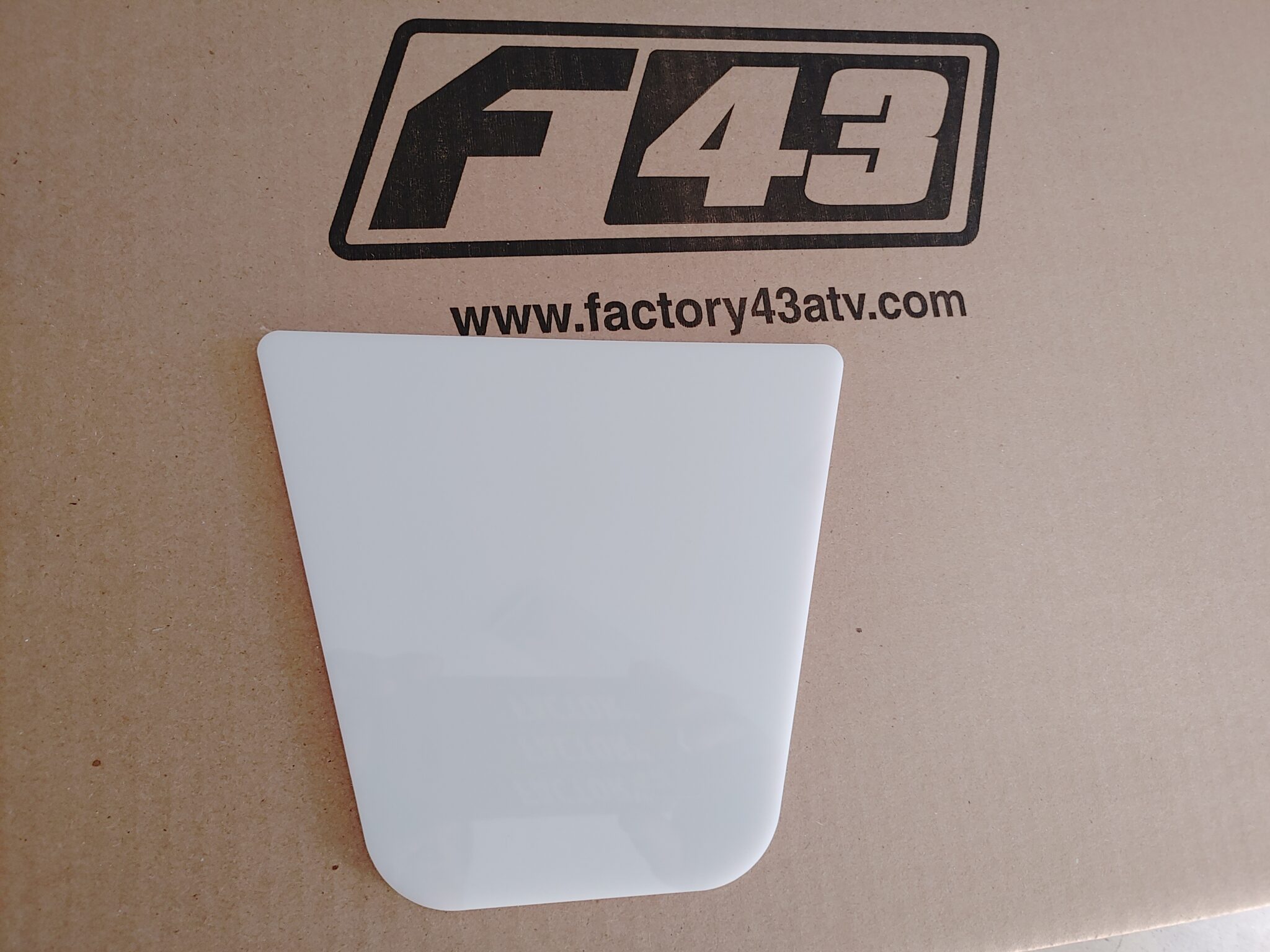 Replacement Front bumper plate Factory 43